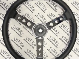 Dirks1238 - 20" Diameter Three Spoke Chrome Steering Wheel