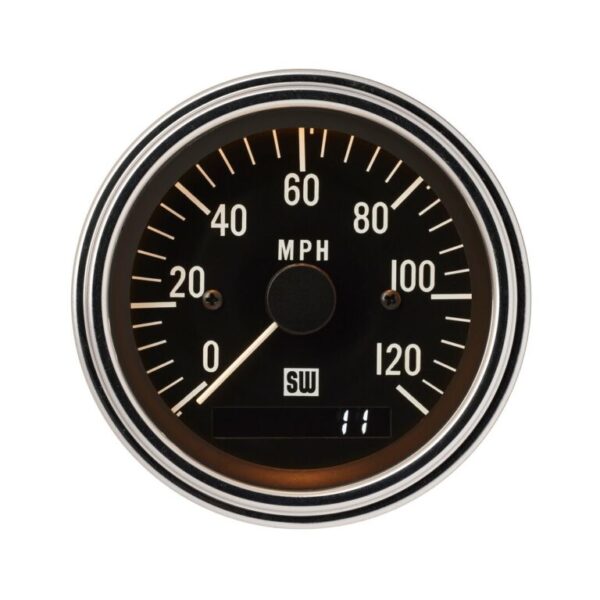 Dirks1693 - 3-3/8" Electronic Speedometer, 0-120 MPH