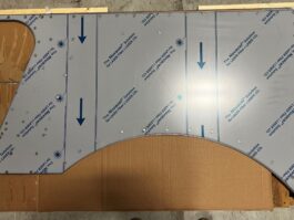 Dirks1764 - Peterbilt 359 Standard Hood Side WITH Reinforcement Holes, RH