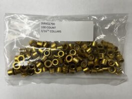 Dirks1790 - 3/16 Collars - 25 Count