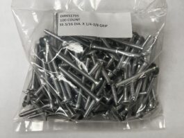 Dirks1795 - 3/16 DIA. X .062 - .625 Rivet - 100 Count