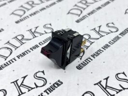 Dirks2004 - Rocker Switch - Red Kenworth Style 2 Terminal