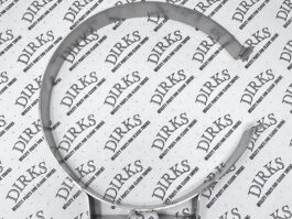 Dirks2011 - Kenworth W900 13" Air Cleaner Band - Polished Stainless