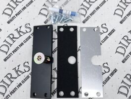 Dirks2007 - Kenworth Striker Pin Mounting Plate Kit - Adapter Plate with Striker Pin, Fasteners, Gasket and Shims - OE#K250-68-2