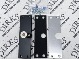 Dirks2007 - Kenworth Striker Pin Mounting Plate Kit - Adapter Plate with Striker Pin, Fasteners, Gasket and Shims - OE#K250-68-2