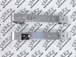 Dirks2012 - Kenworth W900 Polished Stainless Air Cleaner Mounting Brackets (Sold In Pairs)