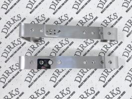 Dirks2012 - Kenworth W900 Polished Stainless Air Cleaner Mounting Brackets (Sold In Pairs)