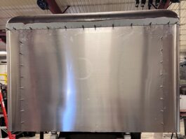 Dirks2048 - Kenworth W900 36" Sleeper Front and Rear Panel - NO WINDOW HOLE