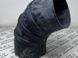 Dirks2071 - 6" to 6" 68 Degree Rubber Intake Elbow
