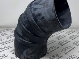 Dirks2071 - 6" to 6" 68 Degree Rubber Intake Elbow