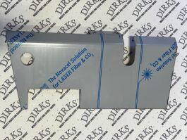 Dirks2178 - Peterbilt 359 Under Dash Wire Cover for Late Model Engines - Polished Stainless Steel